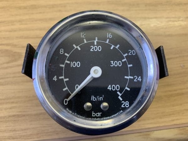 Lucas Industries Pressure Gauge