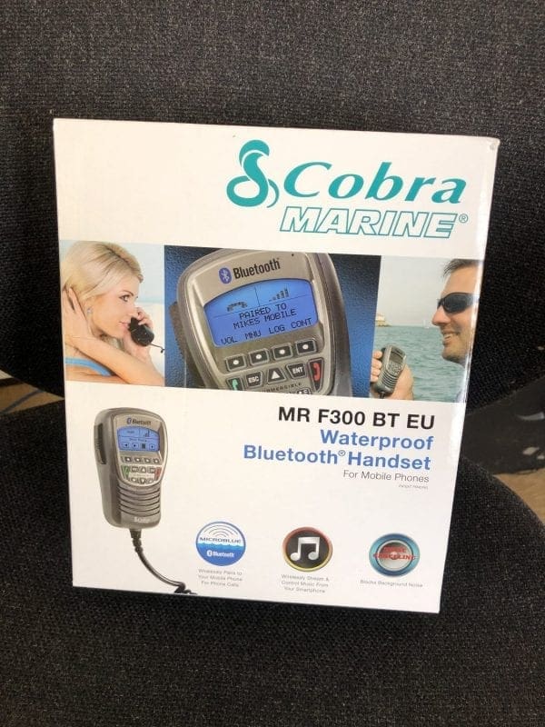 Cobra Marine MR F300 BT EU Waterproof Bluetooth Handset