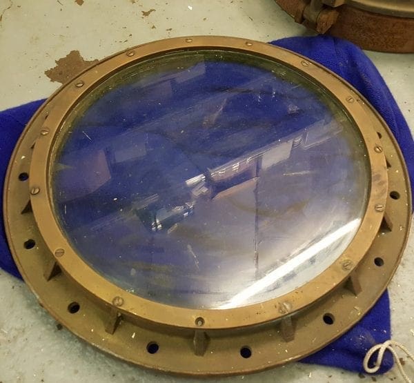 Round Brass Porthole 53.5cm/21 inch