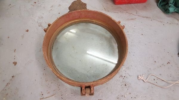 Round Brass Porthole 51cm/ 20 inch