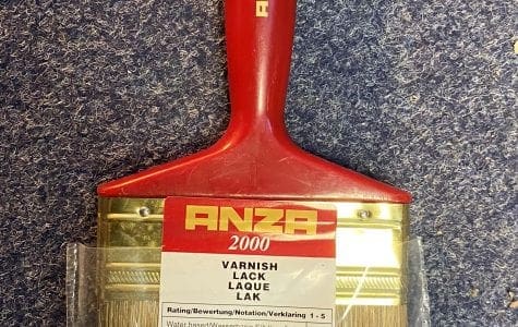 Anza Floor Varnish Brush 200mm 2002014