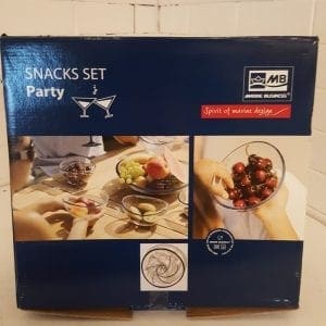 Party Snacks Bowl Set