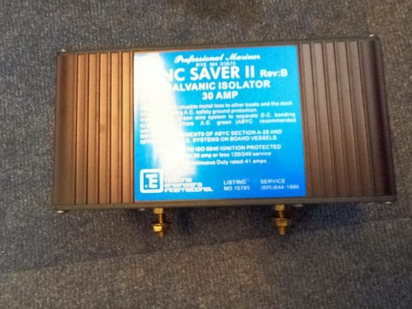Professional Mariner Zinc Saver Galvanic Isolator