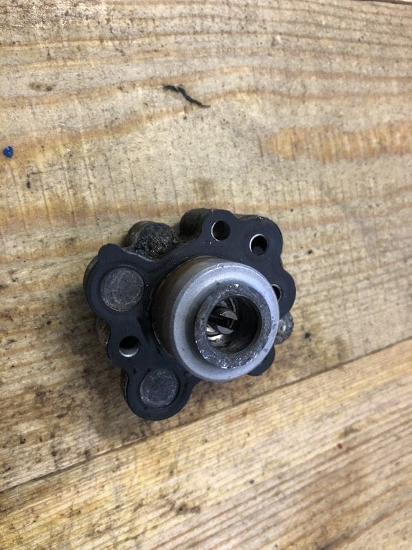 Oil Pump from a Yamaha 9.9 Outboard