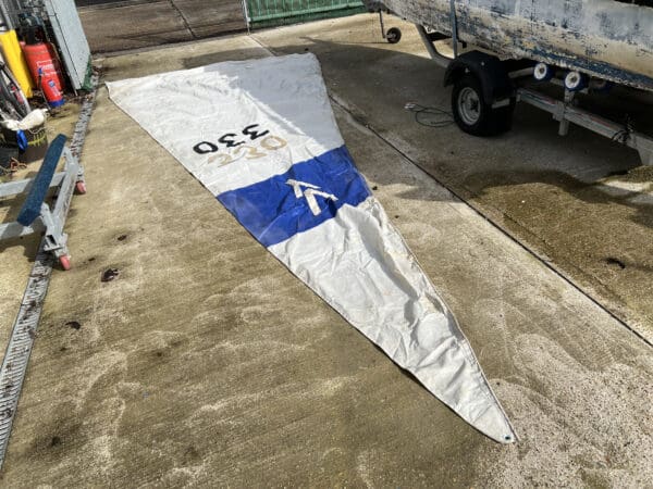 "VY" 330 Rockall Mainsail, Luff 6m, Leech 6.3m, Foot 2.7m
