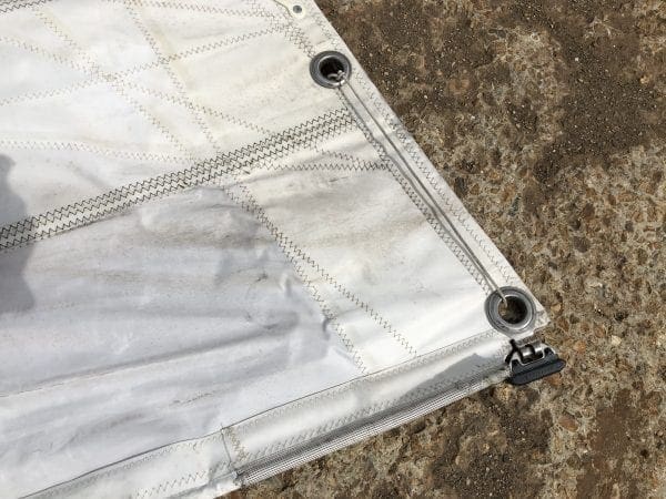 Jan Schokker Mainsail - Luff 10m, Leech 10.5m, Foot 3.1m Corner