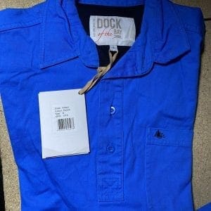Dock Bay Great Outdoor Clothing Male Light Blue (Ocean) Shirts