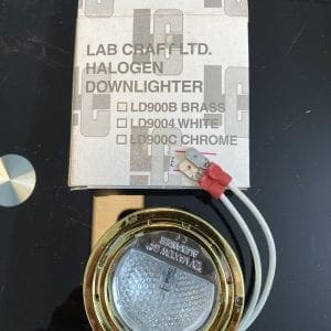 Lab Craft Halogen Downlighter LD900B Brass Light