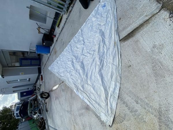 genoa from westerway sails luff 610cm hanked