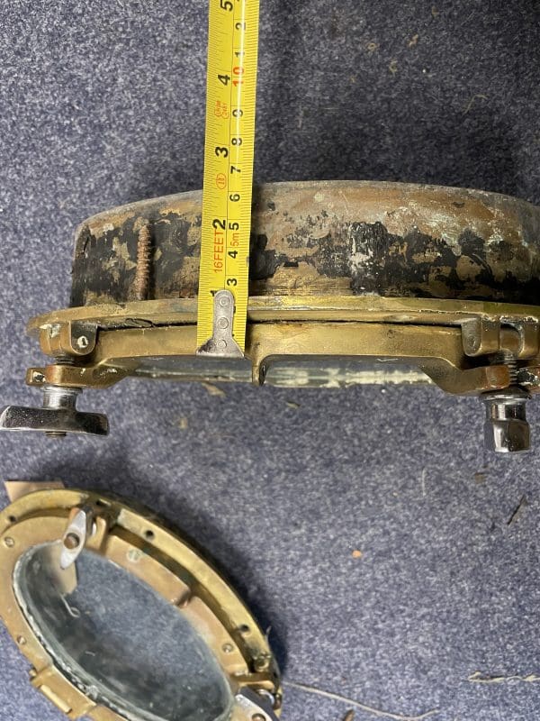 Brass porthole