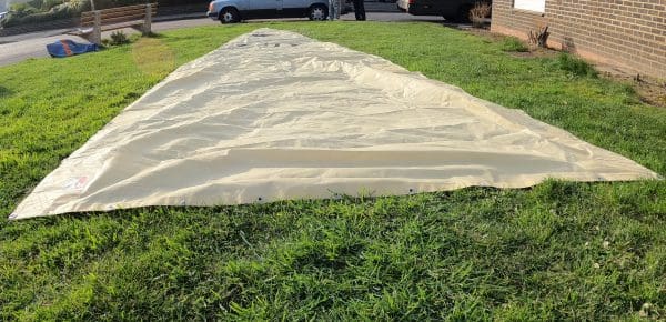 Jeckells Mainsail Leech: 8.8m Luff: 8.6m Foot: 3.1m