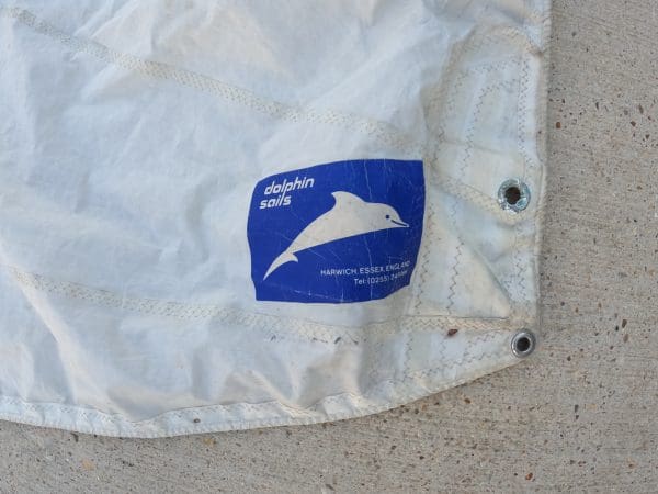Dolphin Sails dinghy mainsail Luff: 5.10m Leech: 5.70m Foot: 2.30m
