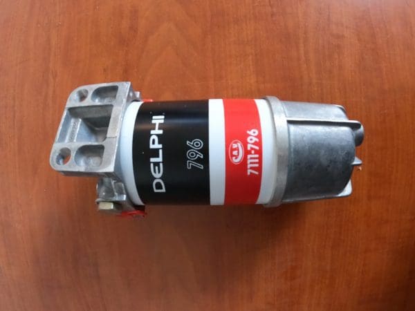 Delphi 796 Diesel fuel filter with setting bowl and bleed screw