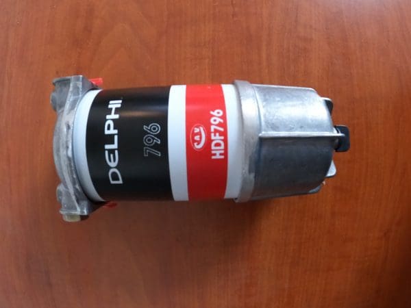 Delphi 796 Diesel fuel filter with setting bowl and bleed screw
