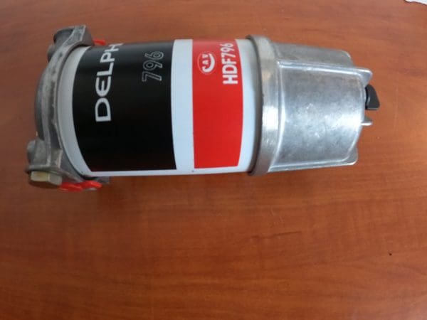 Delphi 796 Diesel fuel filter with setting bowl and bleed screw