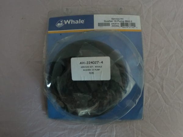 Whale Service Kit Nitrile - Gusher 10 Mk2/3