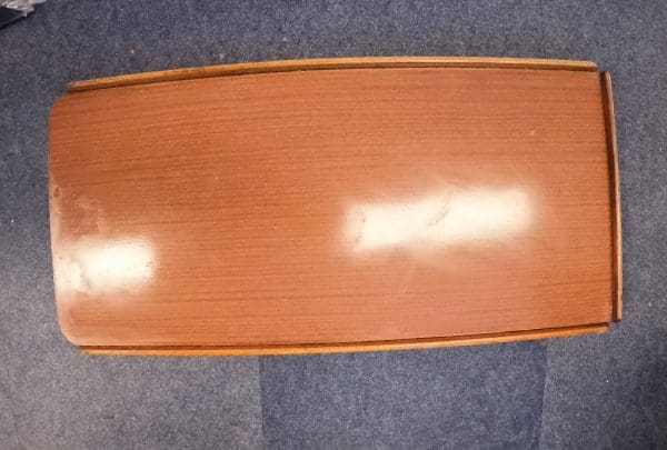 Wooden yacht table