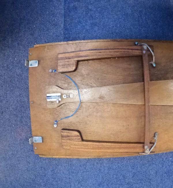 Wooden yacht table