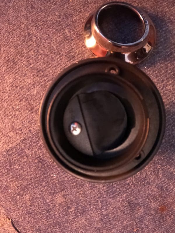Osculati exhaust pipe scupper with non-return check valve