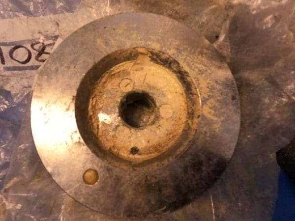 Windlass gypsy 8mm