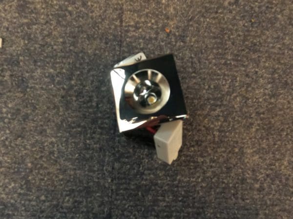 JD Warm white LED 10-30V 1.5W Stainless Steel Finish