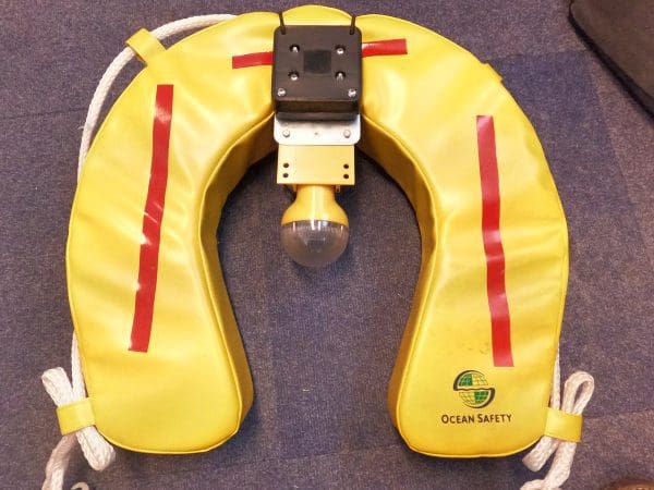 Ocean Safety Horseshoe Set with Aquaspec Light.