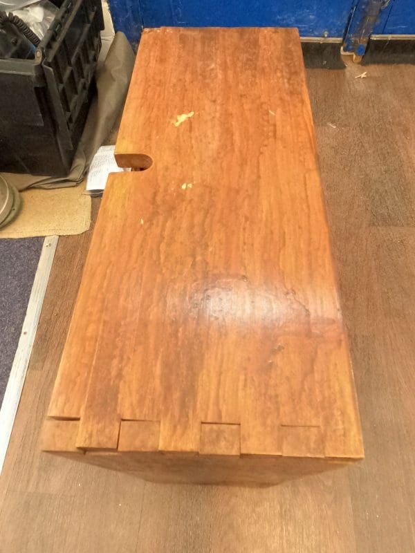Wooden Yacht Shelving.