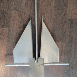 4.5KG GALVANISED STEEL CROWN STOCK BOAT ANCHOR