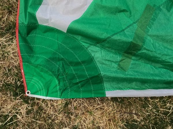 Hood Green/White Dinghy Spinnaker sail