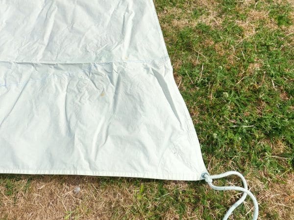 Rockall dinghy genoa sail- White