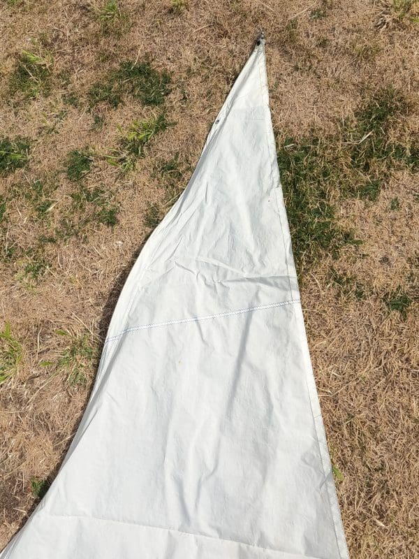 Rockall dinghy genoa sail- White