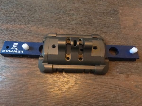 LEWMAR NTR Size 2 Mainsheet Short Car bare